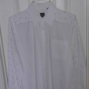 Hugo Boss button down, long sleeve mens shirt